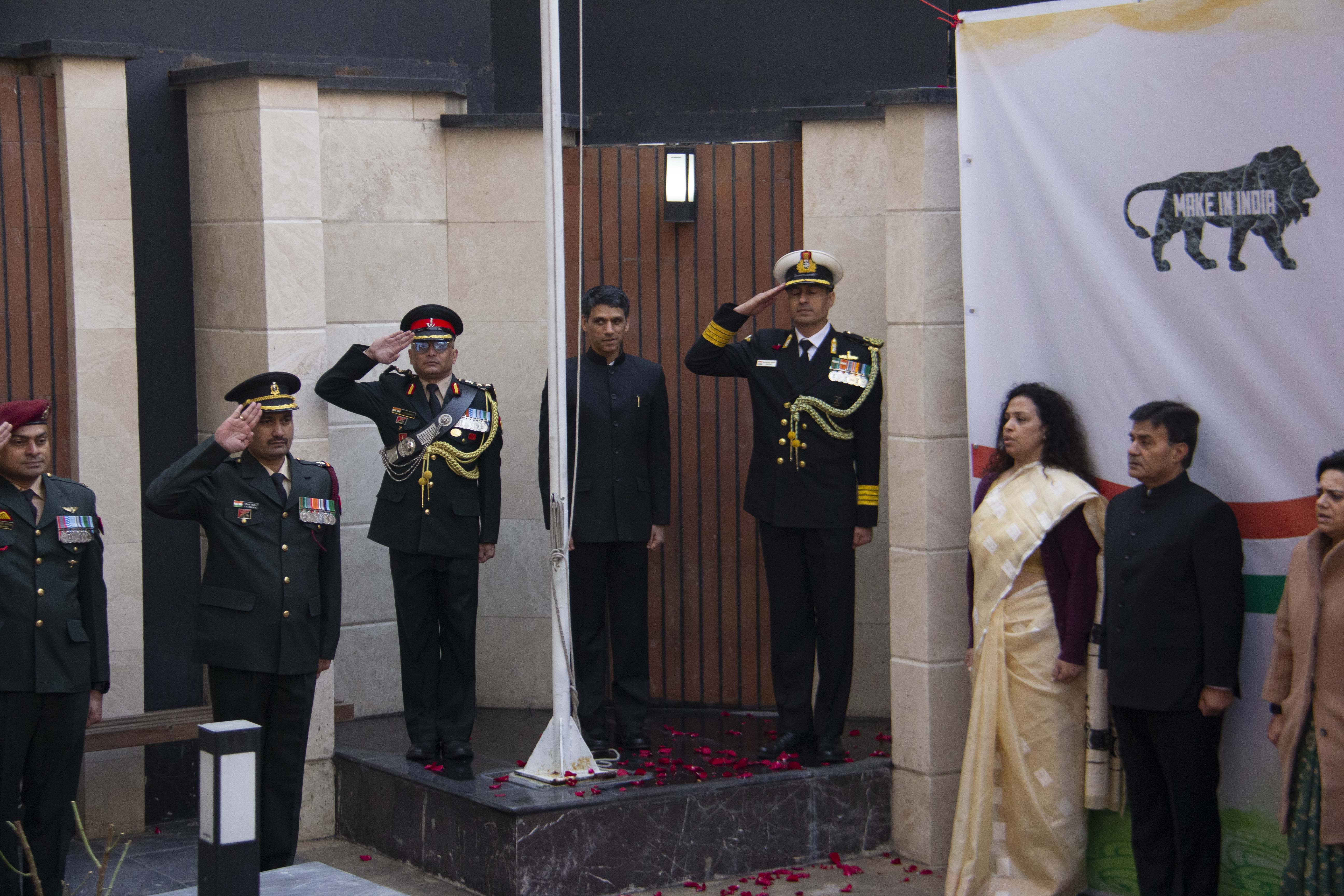  Celebration of 77th Republic Day at Embassy of India, Tehran